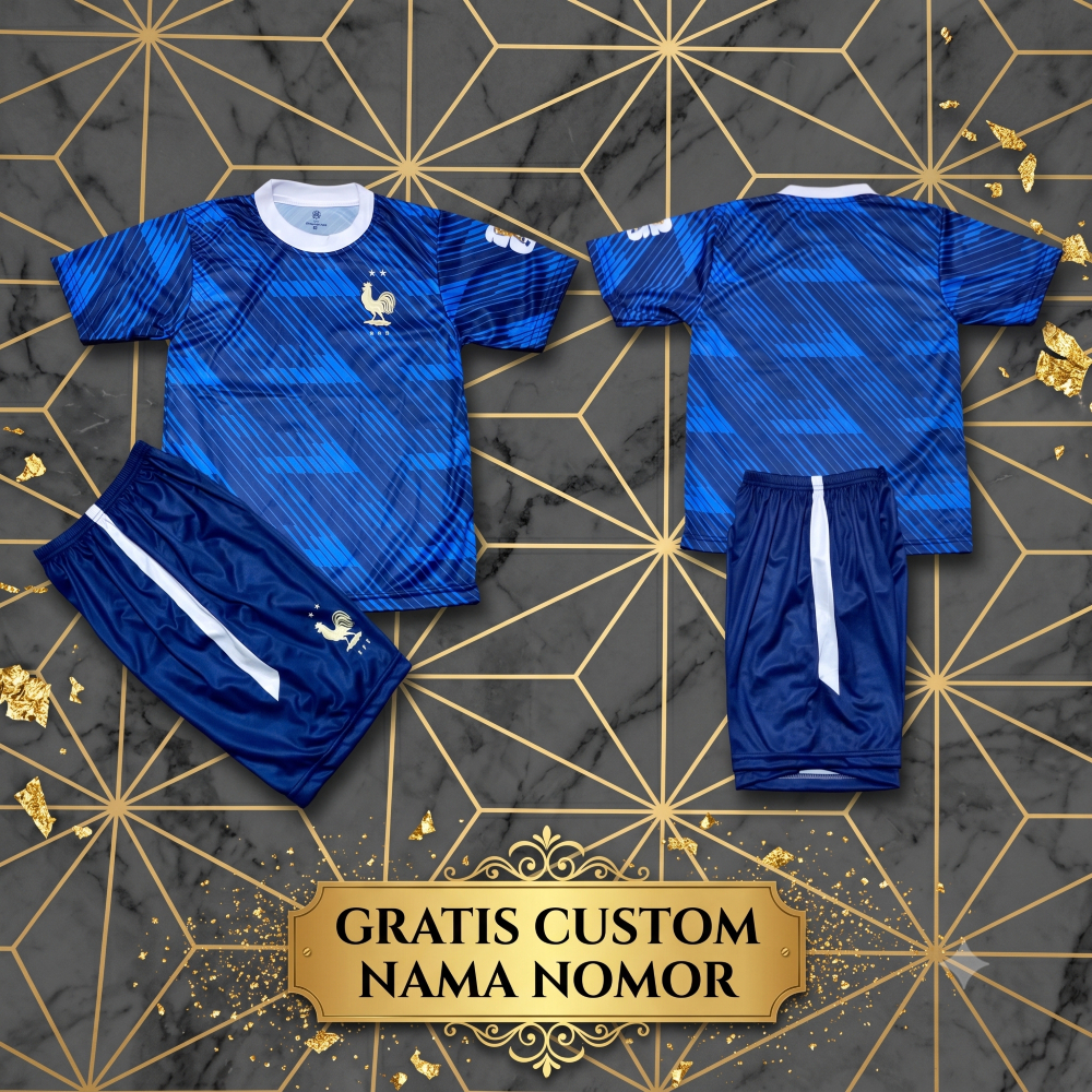 jeresy baju bola timnas prancis/setelan baju bola jersey prancis