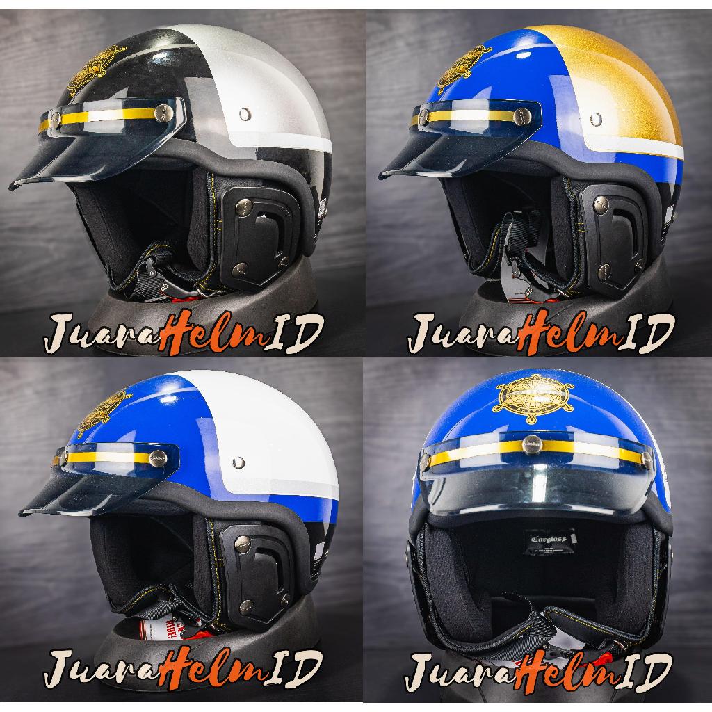 CARGLOSS HELM CFS CHIPS PATROL RETRO | MOTIF | CARGLOS ORIGINAL