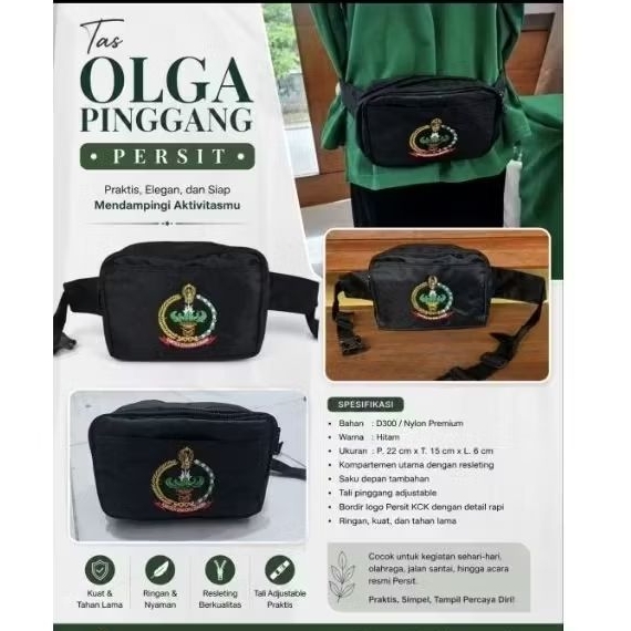 TAS OLGA PERSIT (PINGGANG)