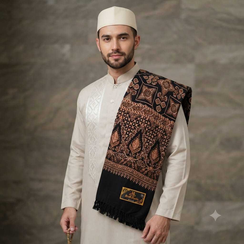 SORBAN TEROMPAH BATIK IMAMAH batik kasmiri