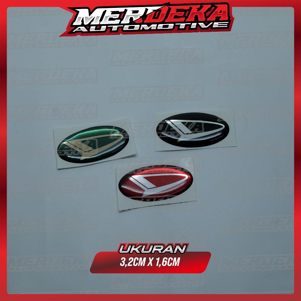 emblem timbul daihatsu setir taft feroza / emblem setir feroza taft