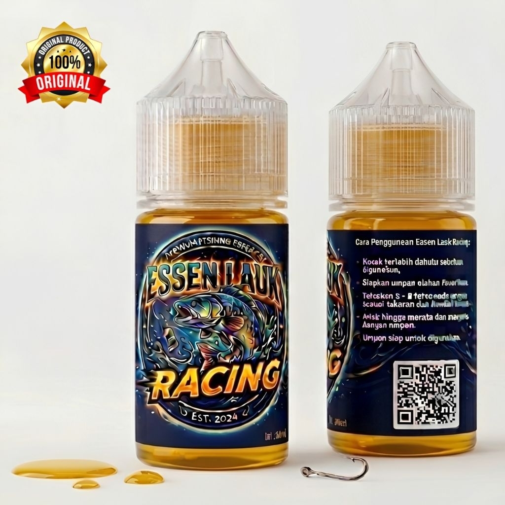 Essen Lauk Racing - Essen Oplosan Dengan Aroma Minyak Salmon Cocok untuk indukan ikan patin