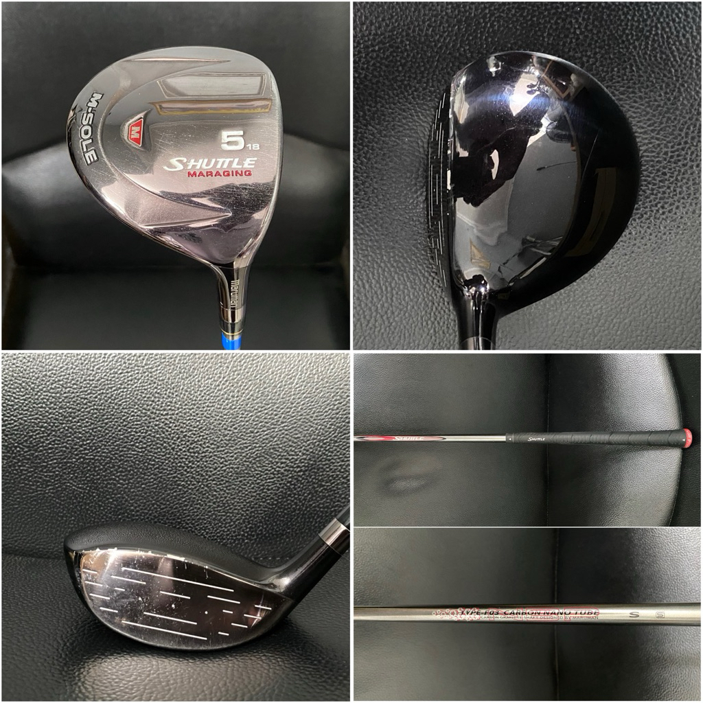 Stik Golf Fairway Wood 5 Maruman Shuttle Maraging M-Sole