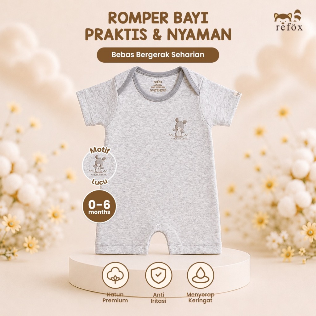 Refox - Romper Misty Muda 0 - 6 Bulan