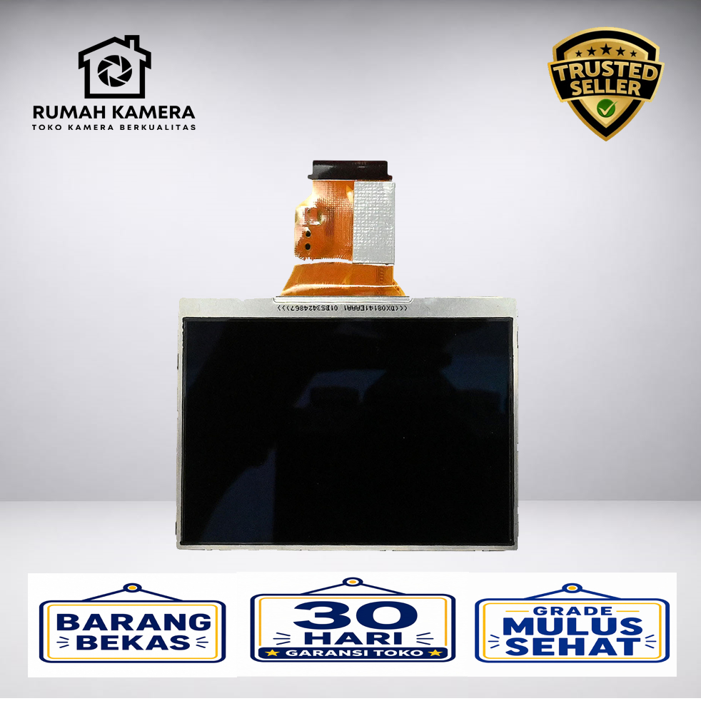 LCD Kamera Canon 6D 60D 600D Second Original Vignette Lebar