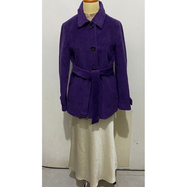 Coat wool alpaca