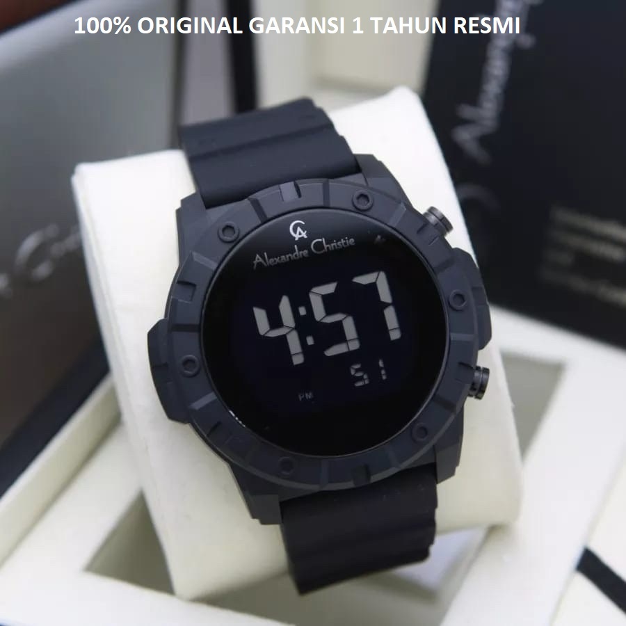 ORIGINAL Jam Tangan Pria Alexandre Christie AC 9364 / AC9364 / 9371 / 9342 Garansi 1 Tahun - Tali Ru