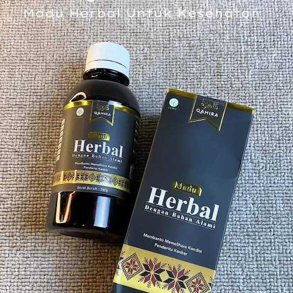 Qahira - Madu Herbal Premium untuk Daya Tahan Tubuh 280ml
