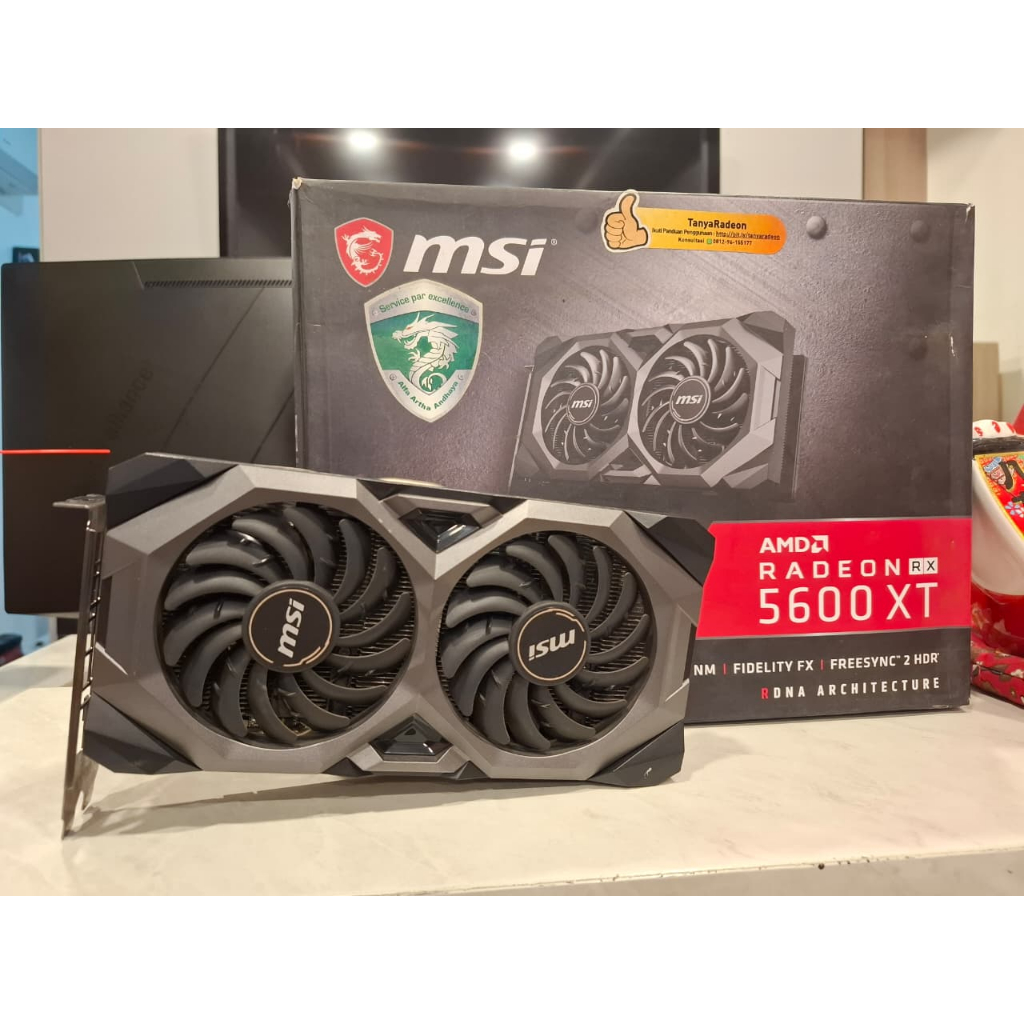 VGA MSI AMD RADEON RX 5600 XT / 5600XT MECH 6GB GDDR6 - Second 2ND