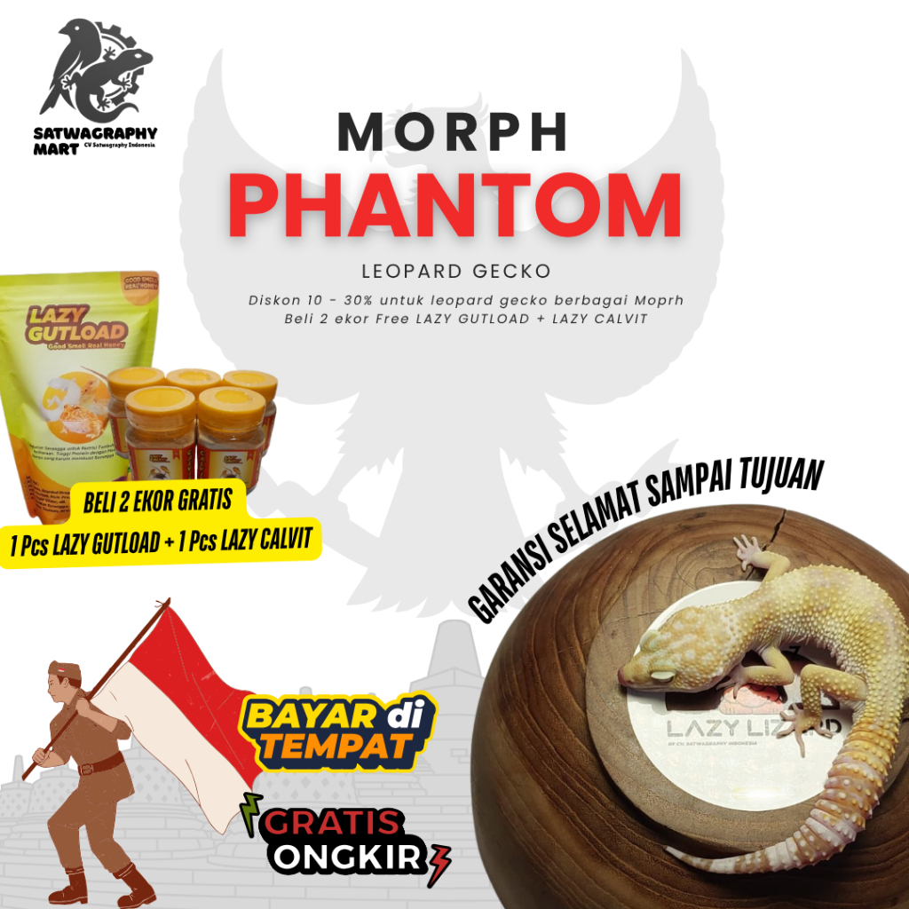 Mainan Anak GECKO Warna PHANTOM, Tug Snow Tremper Albino