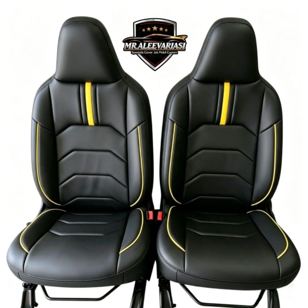 Sarung Jok Mobil Honda Brio Rs 2018 - 2025 Brio Satya 2015-2025 Fullseat 2 Baris Jok Depan-Belakang