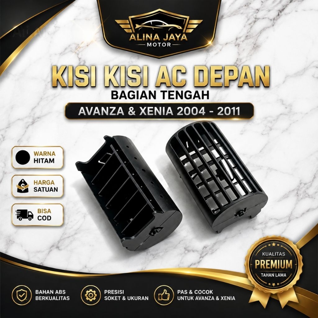 Kisi kisi AC Depan Bagian Tengah Mobil Toyota Avanza Xenia 2004 - 2011