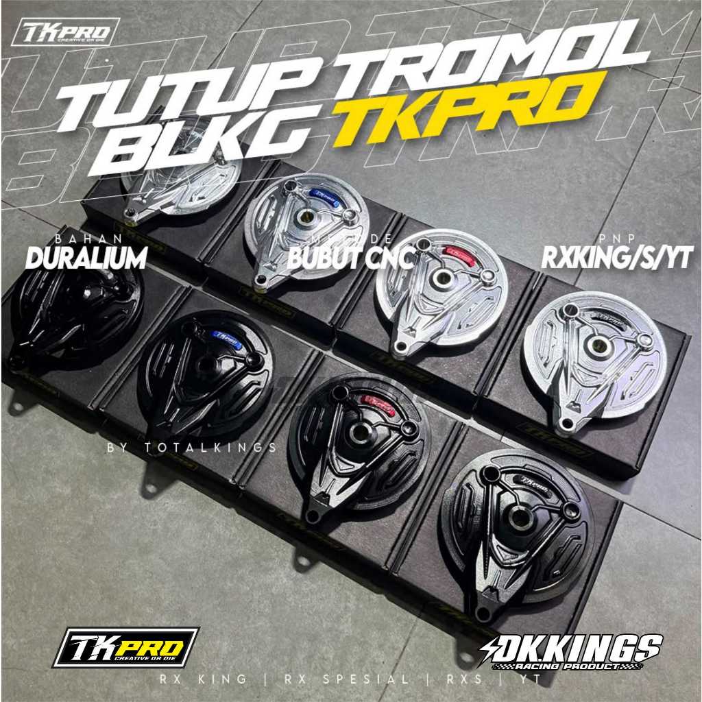TUTUP TROMOL RXKING TKPRO CNC ORIGINAL TKPRO