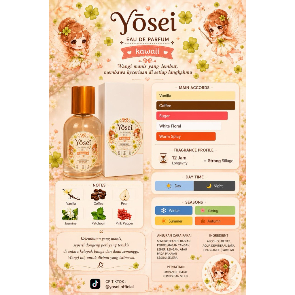 YŌSEI EAU DE PARFUM – KAWAlI ( 30 ml )