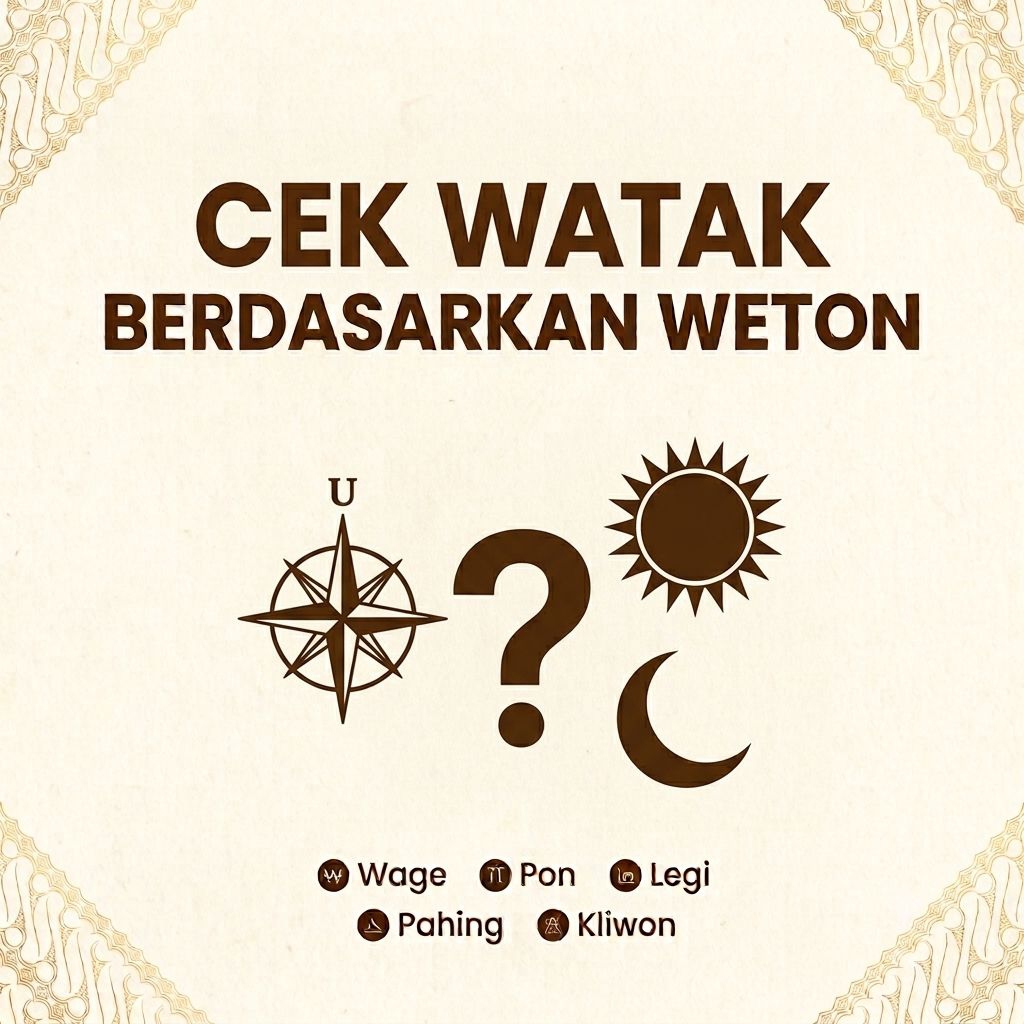 @jawa.harmoni Cek Watak Berdasarkan Weton