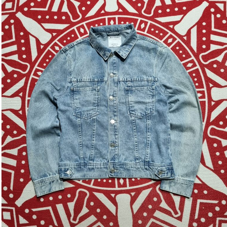 Bershka Denim trucker jacket jeans