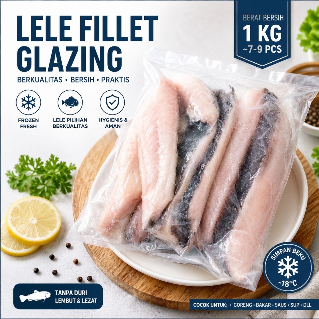 Lele Fillet Glazing 1 KG – Frozen