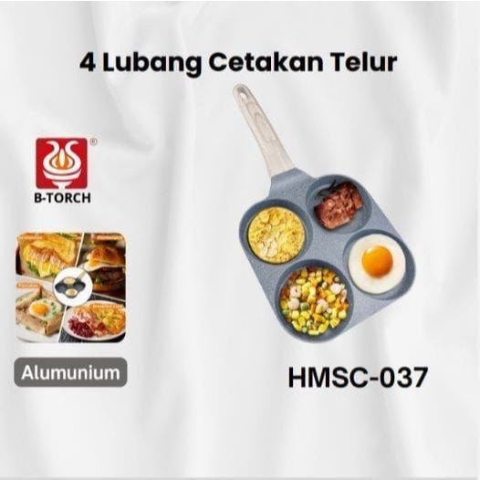 Cetakan Telur 4 lubang