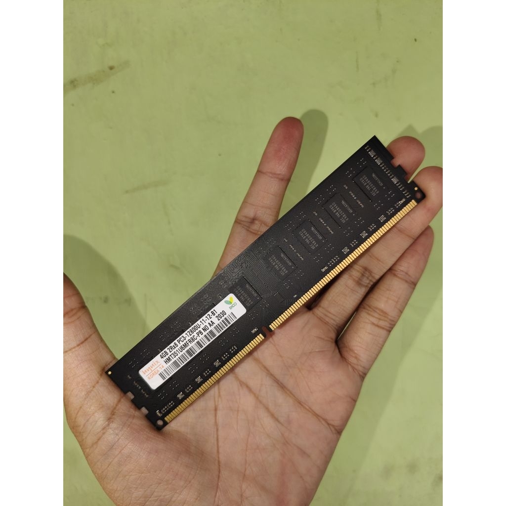 RAM PC Desktop SK Hynix 4GB DDR3 PC3-12800U / 1600MHz LongDIMM Original Second Normal