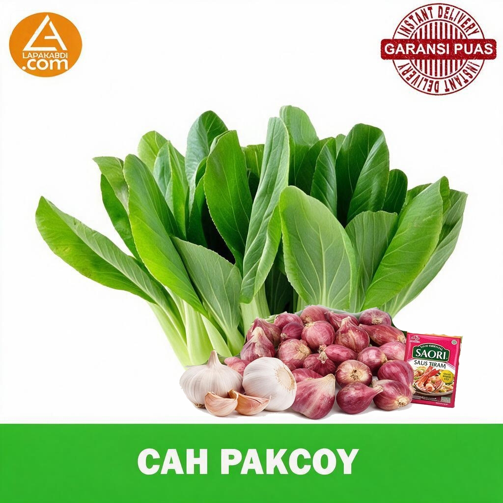 Paket Sayur Cah Pakcoy Siap Masak 1 pack - Sayur Segar Cirebon