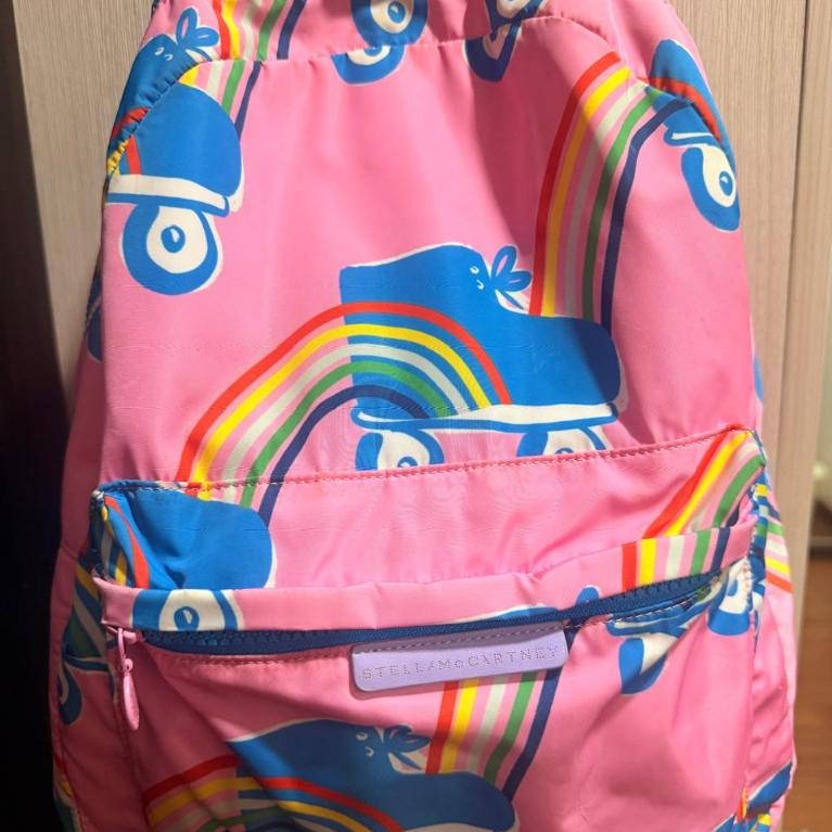 Tas Backpack Stella McCartney Kids graphic-print Preloved Good Condition