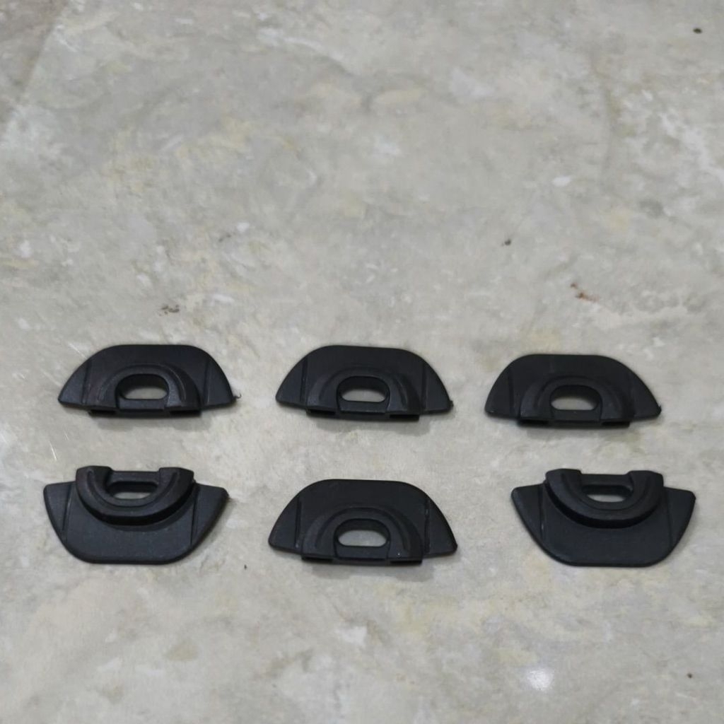 GUIDE / EYELET 13MM BAHAN ACETAL UTK TALI PUTAR SEPATU