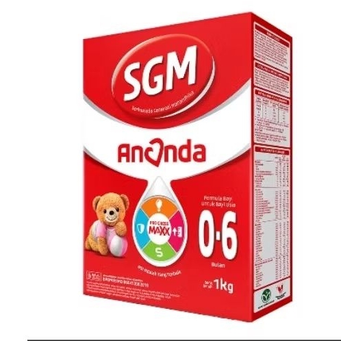 SGM Ananda susu Formula bayi usia 0-6 bulan