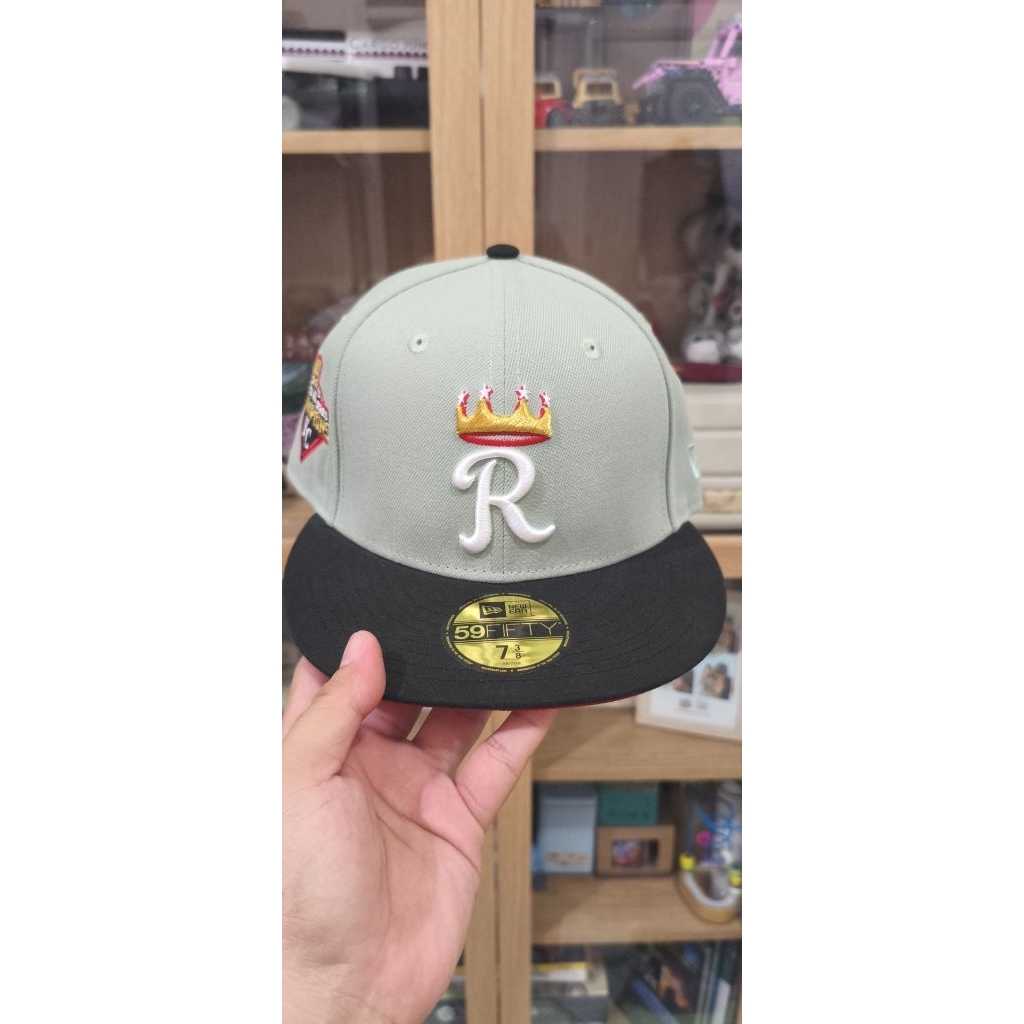 New Era MLB Kansas City (KC) Royals Cooperstown Collection Side Patch Champions World Series 2015