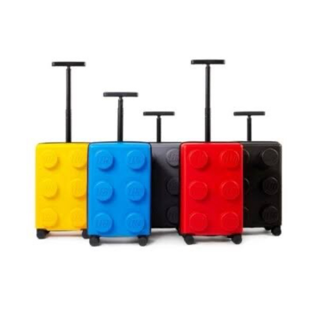 [READY] LEGO BLOCK LUGGAGE CABIN ORIGINAL / TAS Koper TSA Anak Dewasa Ukuran Cabin Lego Original Mer