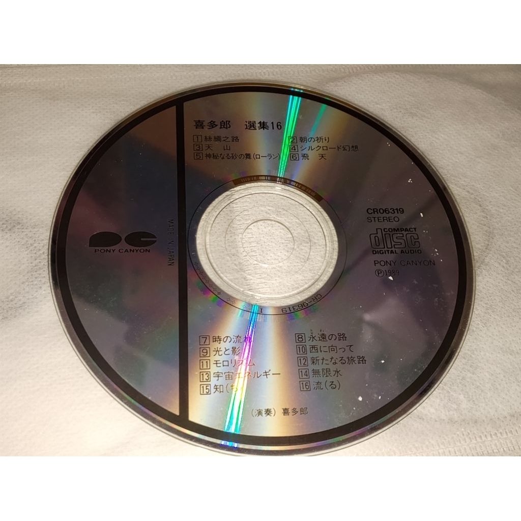 CD Kitaro Original Tanpa Cover