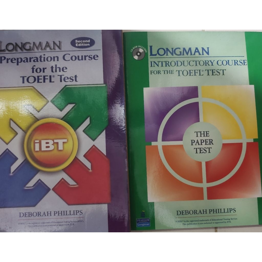 BUKU LONGMAN PREPARATION COURSE FOR THE TOEFL TEST iBT / LONGMAN INTRODUCTION COURSE FOR THE TOEFL T