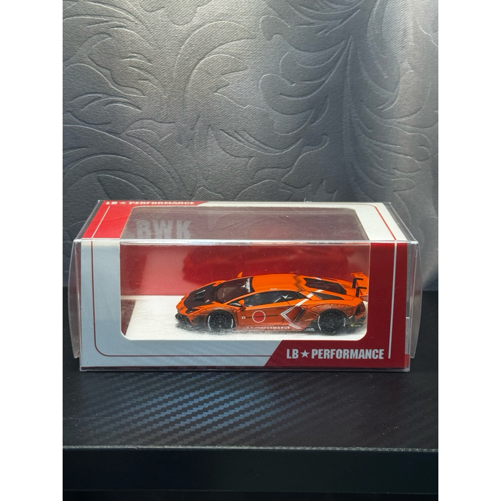 timothy & pierre aventador lbwk fighter orange miniscale resin