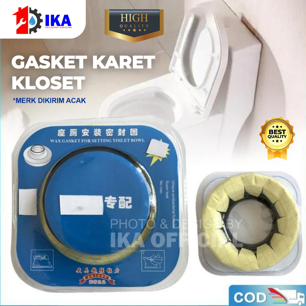 Karet Closet Duduk / Dodol Closet / Seal Gasket Closer Duduk + Baut / Karet Closet Duduk / Dodol Clo