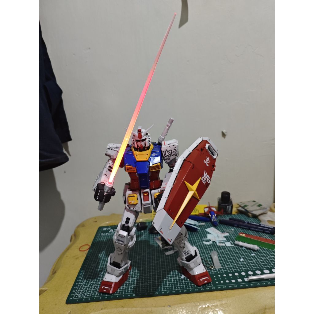 Perfect Grade RX 78 Unleashed