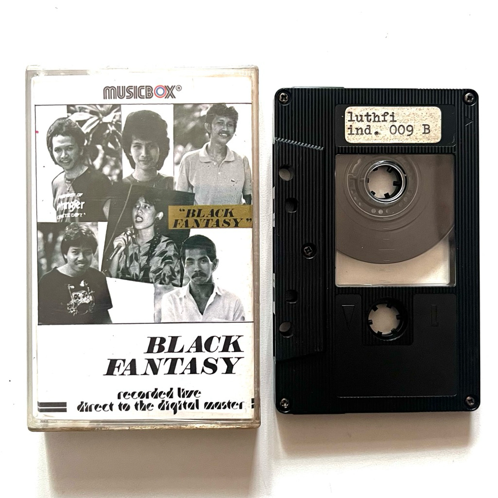 Kaset Pita Jazz Black Fantasy - Black Fantasy (MUSICBOX)