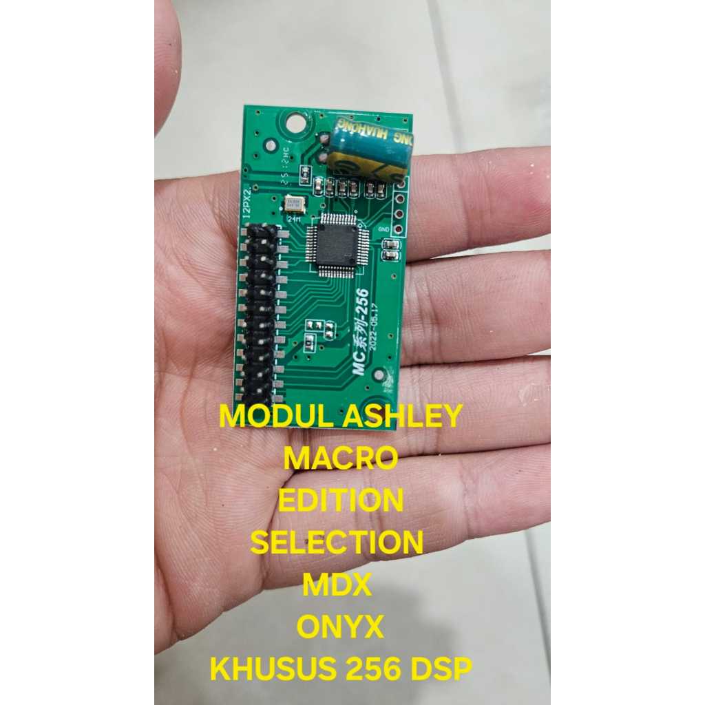 MODUL EFFECT MIXER AUDIO ASHLEY ONYX MACRO EDITION SELECTION 256 dsp