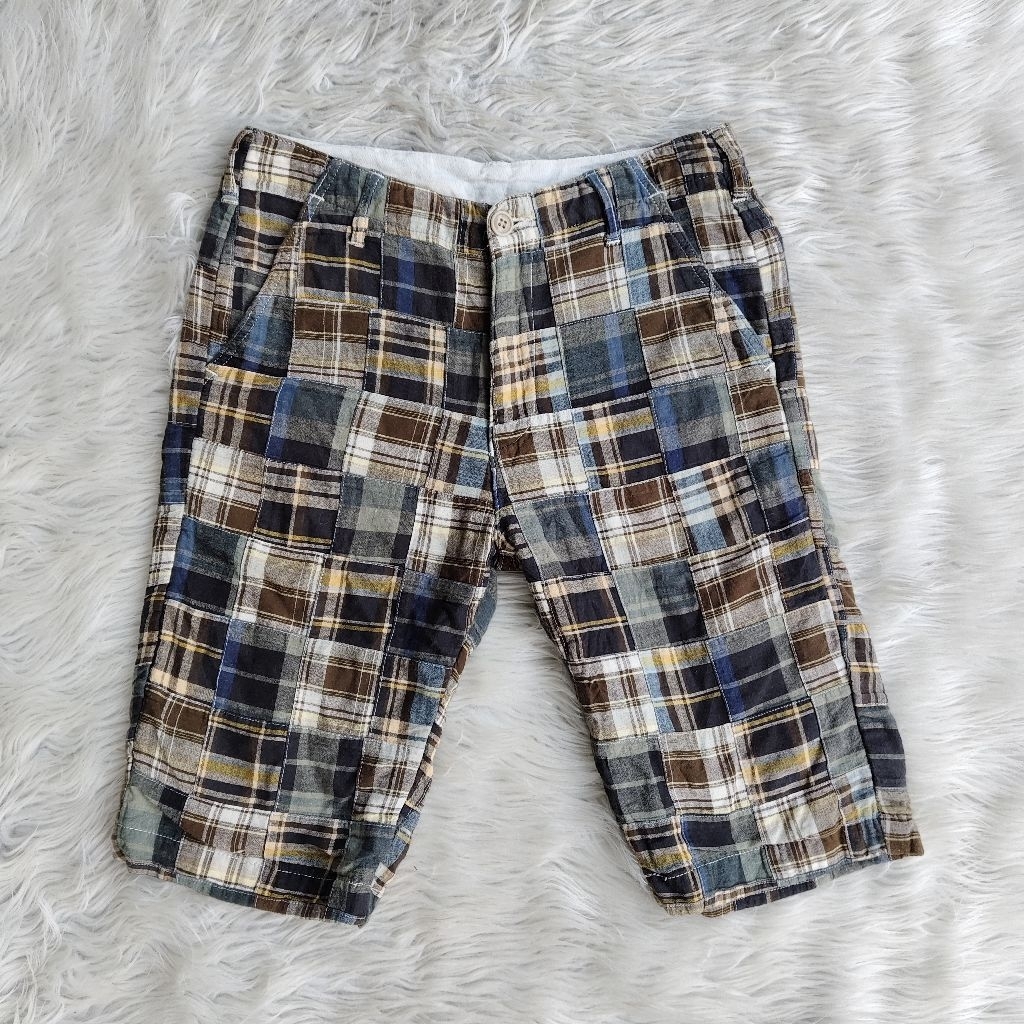 Denime Patchwork Shorts