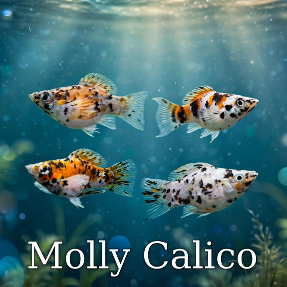 IKAN MOLLY CALICO