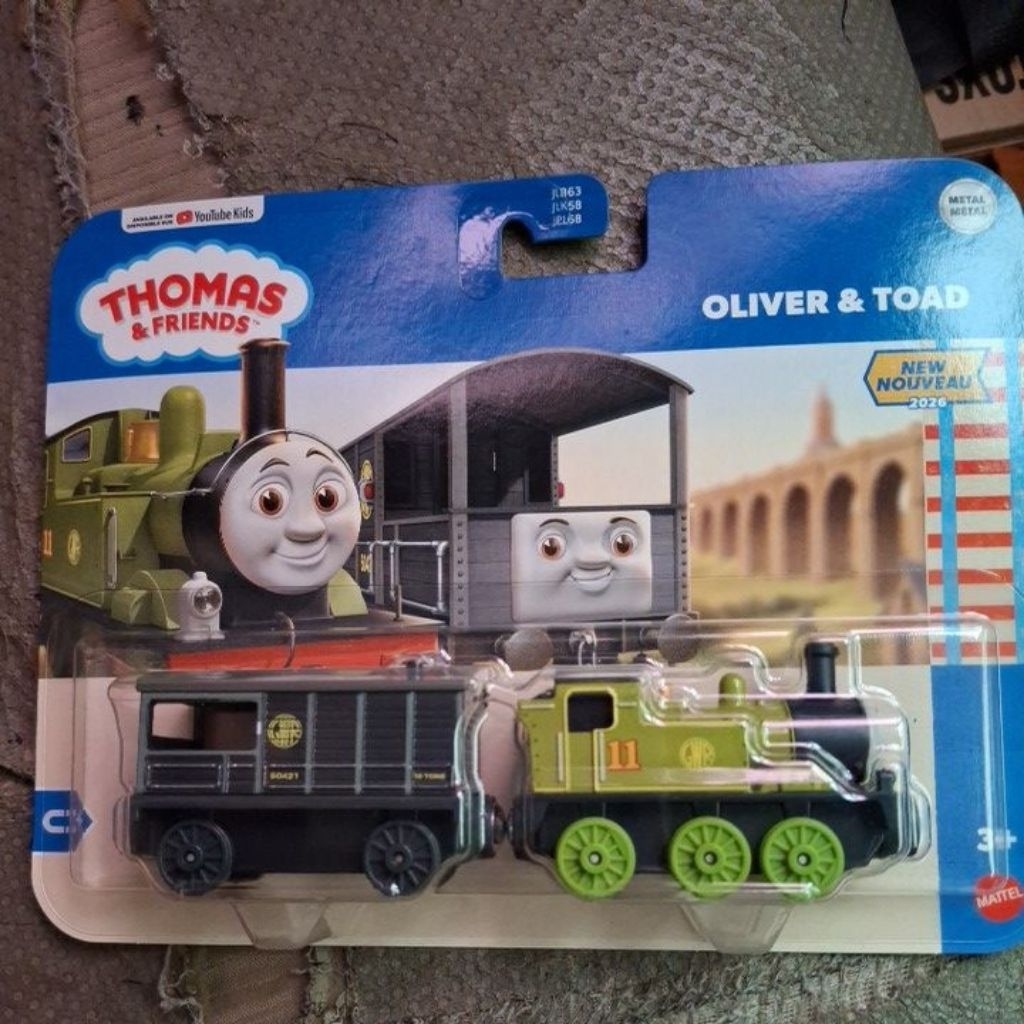 oliver & toad thomas & friends new