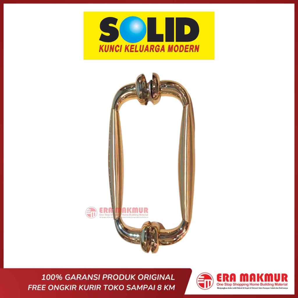 SOLID - PR 62.08 Handle Pintu 30cm / Tarikan Pintu Solid GOLD / Handle Solid / Pull Handle / Handle 