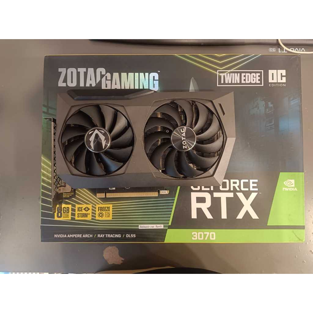 VGA NVIDIA ZOTAC RTX 3070 / RTX3070 8GB Twin Edge OC EDIITON SECOND
