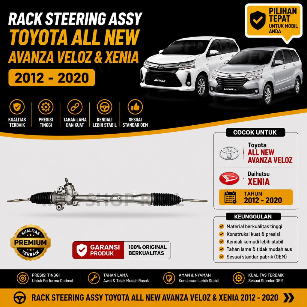 Rack Steering Rack Steer Avanza Veloz Xenia 2012-2020