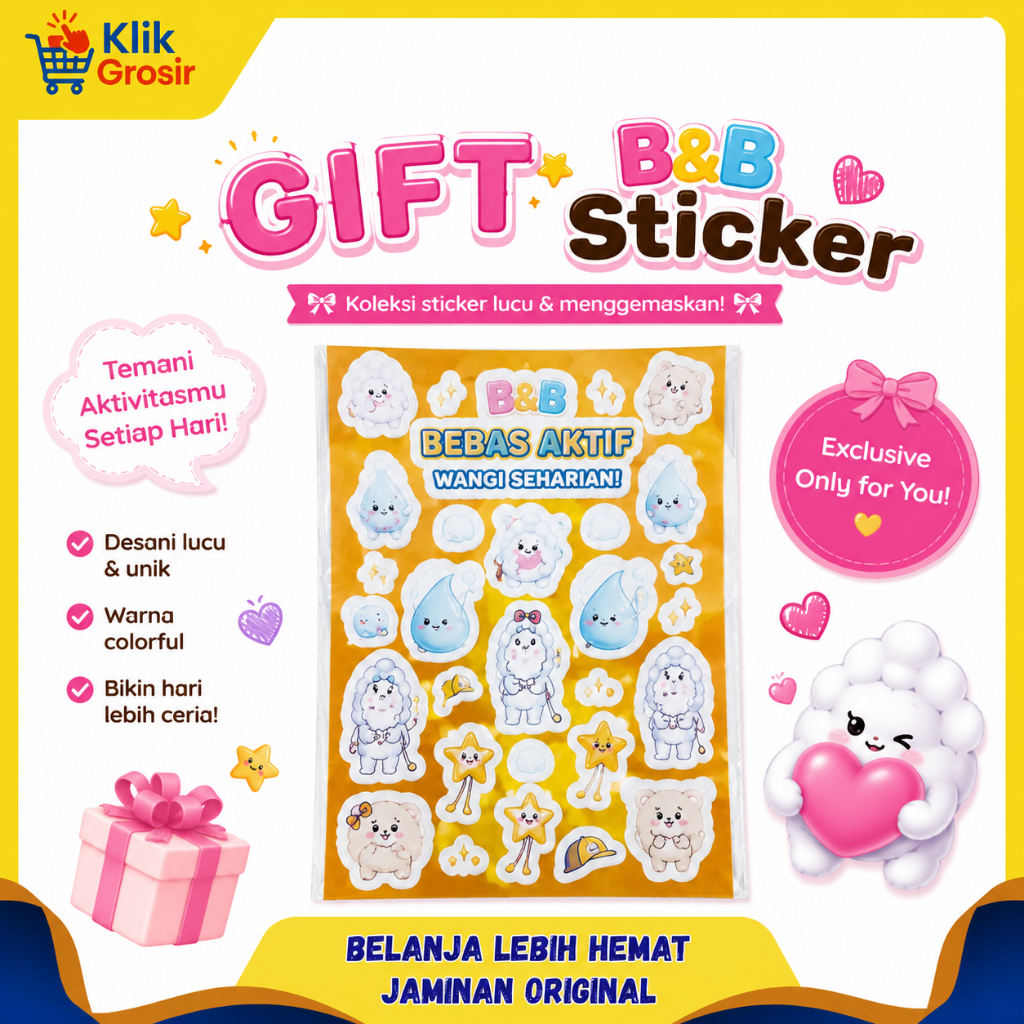 GIFT B&B Gift Sticker Random