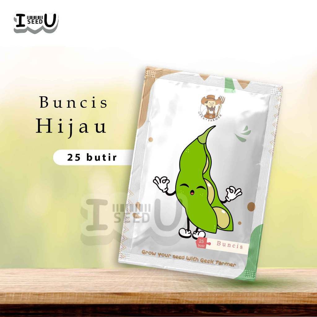 Benih Buncis Geek Farmer 25 Butir