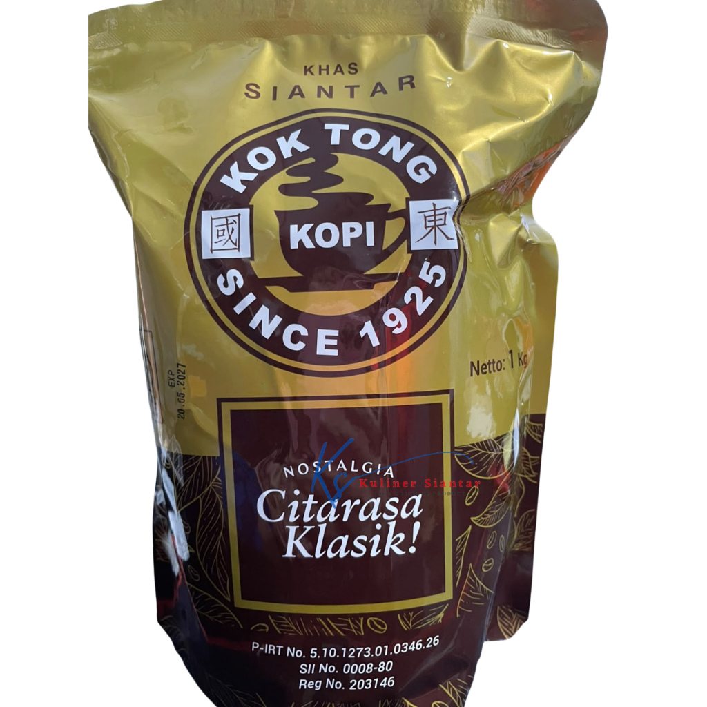 bubuk Kok Tong Kopi PREMIUM asli siantar 1kg