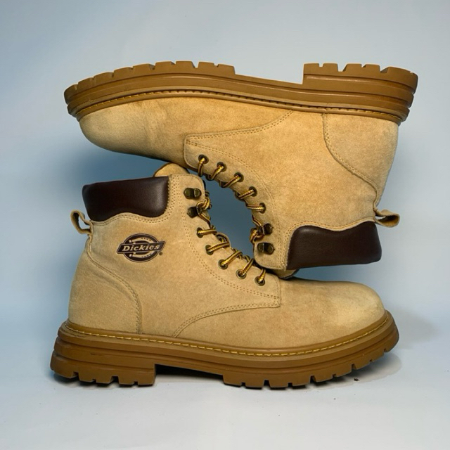 SEPATU DICKIES MARTIN BOOTS YELLOW BROWN ORIGINAL