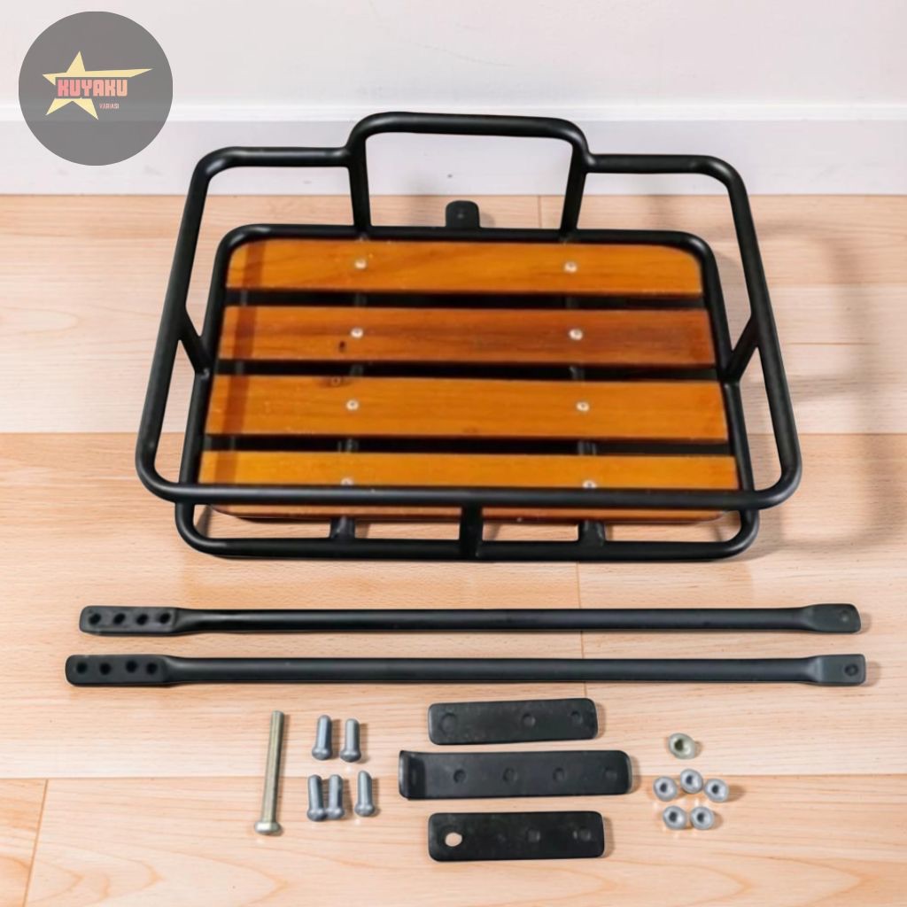 Keranjang Sepeda Kalcer Keranjang Depan Sepeda MTB Seli Federal Fixie Bahan Tebal dan Anti Gores