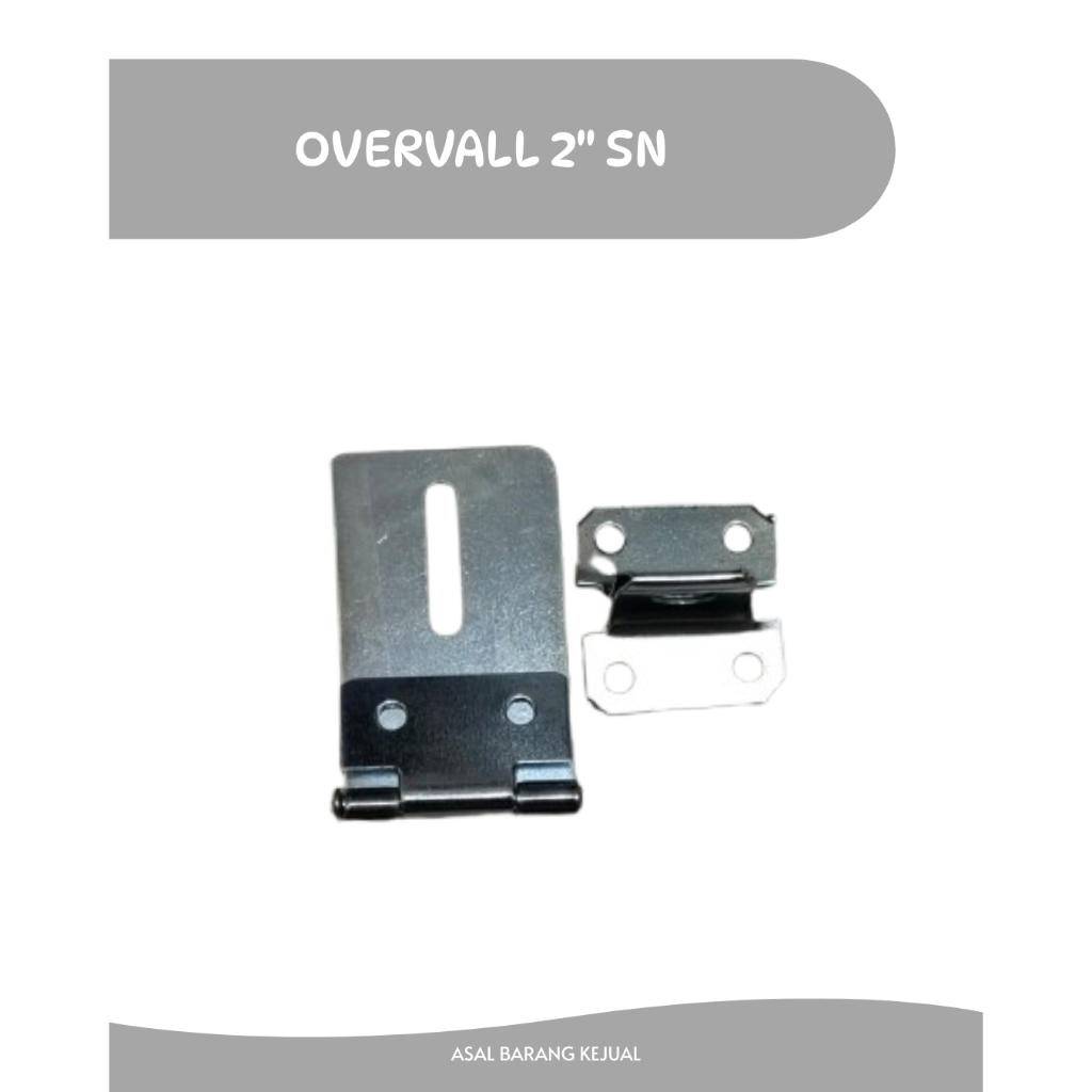 OVERPAL PINTU 2 INCH - TAHAN KARAT, MUDAH DIPASANG