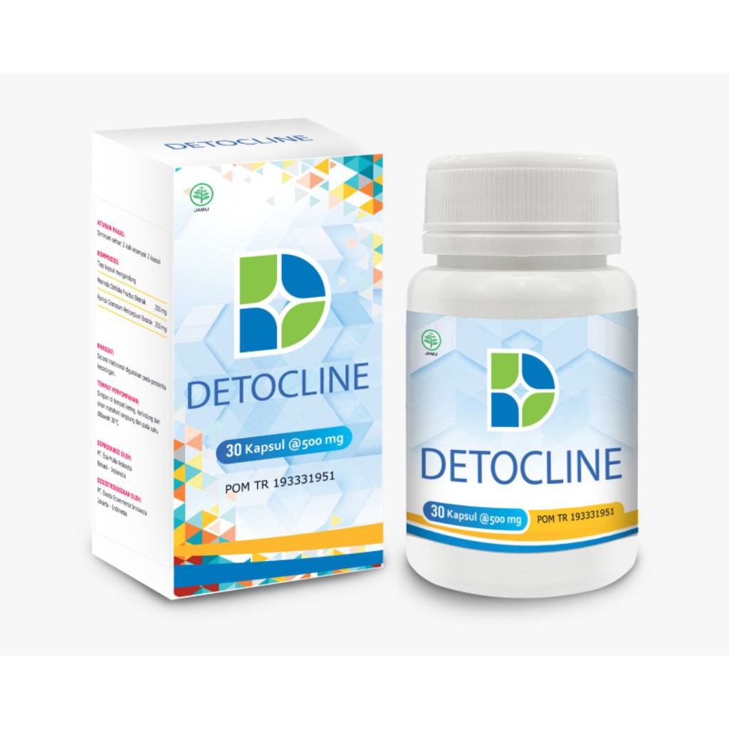 DETOCLINE Obat Detocline Asli Original Berkualitas Lulus BPOM RI