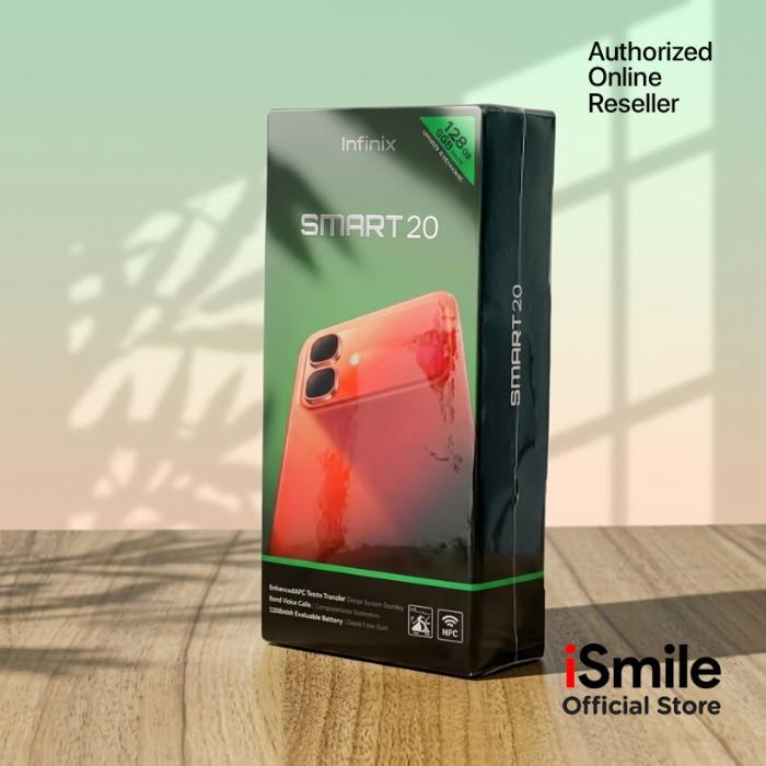 Infinix Smart 20 4/64GB 4/128GB 4/256GB Up to 8GB Extended RAM Mediatek Helio G81 Garansi Resmi